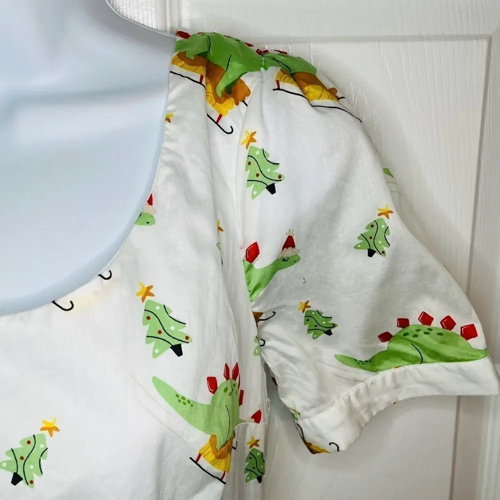 ModCloth White Midi Dress with Green and Yellow Floral Print - Picture 2 of 9